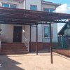 Односкатный навес к дому 4 на 8