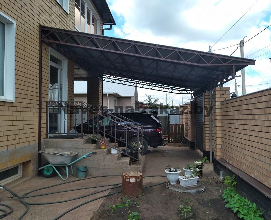 Навес к дому для 2 машин 5 на 6 в Бресте Навес к дому для 2 машин 5 на 6