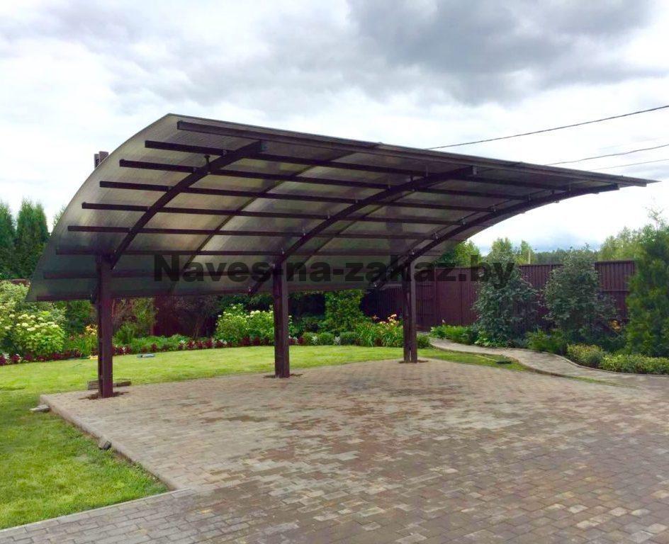 Навес консольный сварной 6 на 6,3 в Бресте Навес консольный сварной 6 на 6,3