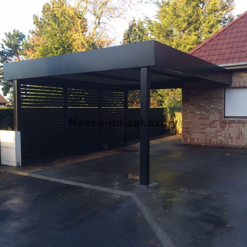 Навес для авто перед домом 4 на 5 в Бресте Навес для авто перед домом 4 на 5