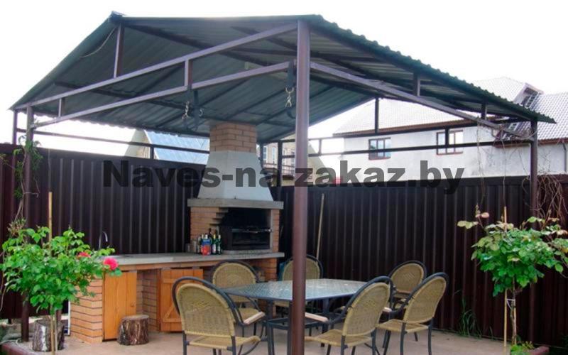 Навесы для барбекю 4 на 4 в Бресте Навесы для барбекю 4 на 4